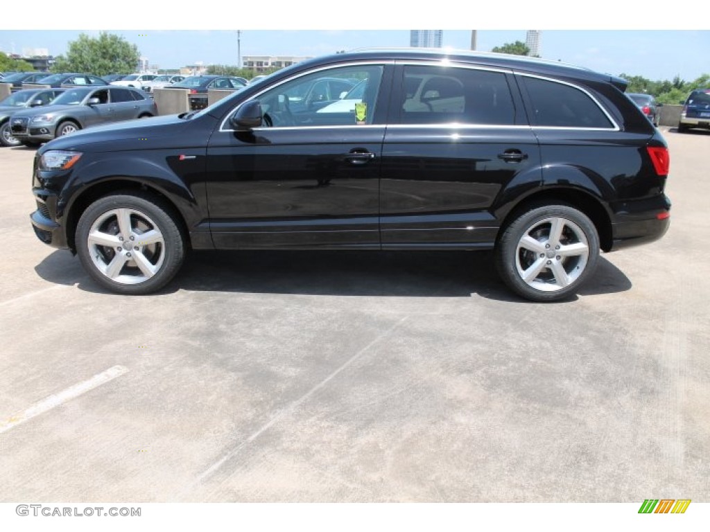 Orca Black Metallic 2015 Audi Q7 3.0 Prestige quattro Exterior Photo #95821971