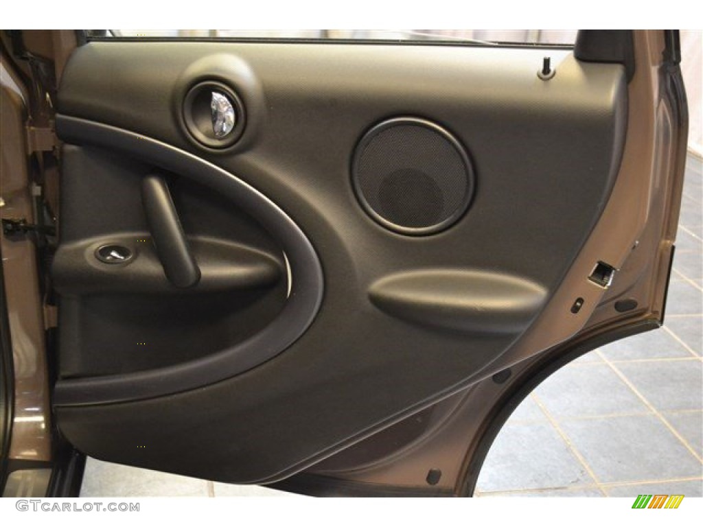 2011 Cooper S Countryman - Light Coffee / Carbon Black photo #14