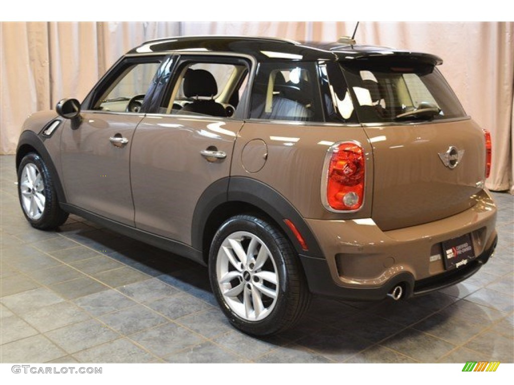 2011 Cooper S Countryman - Light Coffee / Carbon Black photo #22