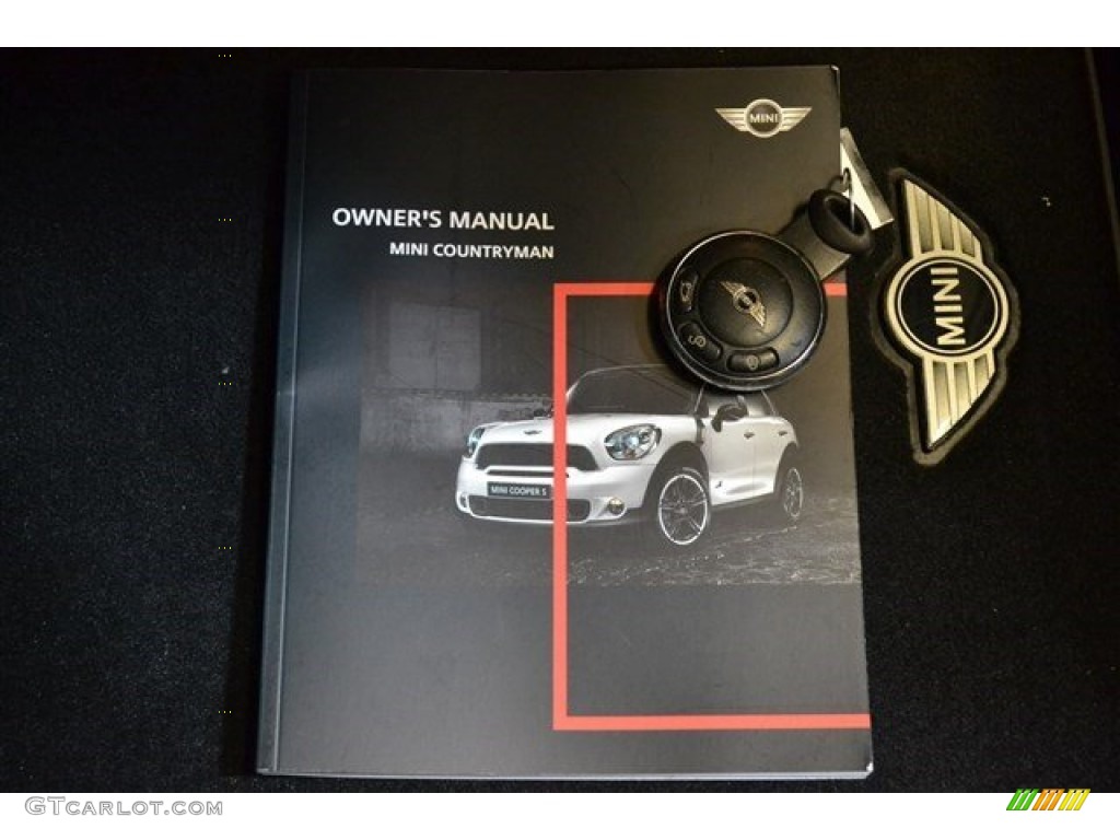 2011 Cooper S Countryman - Light Coffee / Carbon Black photo #34