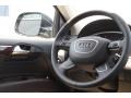 2015 Audi Q7 Espresso Interior Steering Wheel Photo