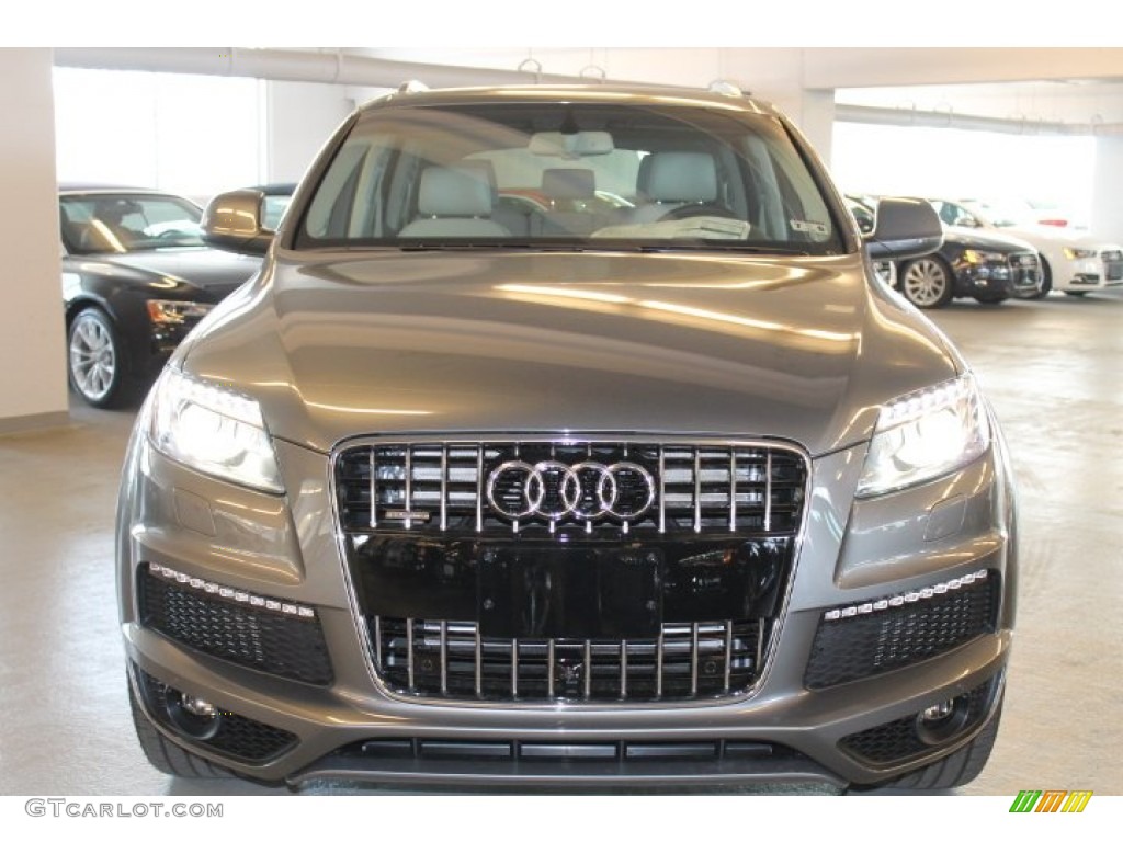 2015 Q7 3.0 Prestige quattro - Graphite Gray Metallic / Limestone Gray photo #2