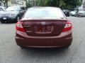 2012 Crimson Pearl Honda Civic EX Sedan  photo #6