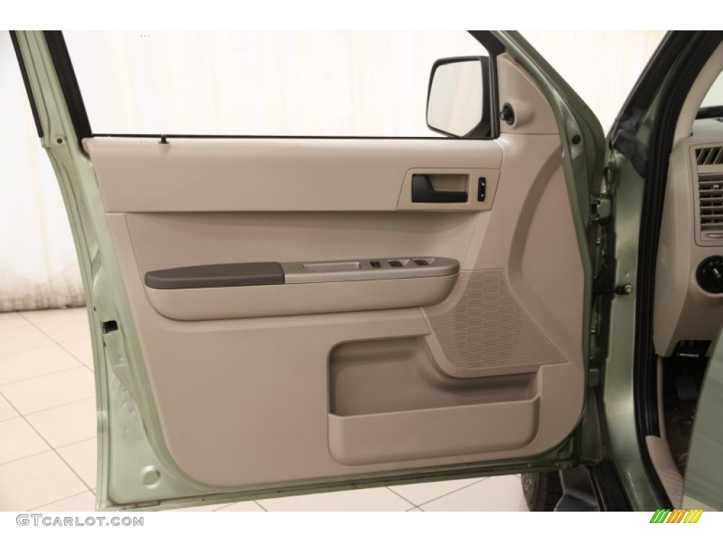 2008 Escape XLT V6 - Kiwi Green Metallic / Stone photo #4