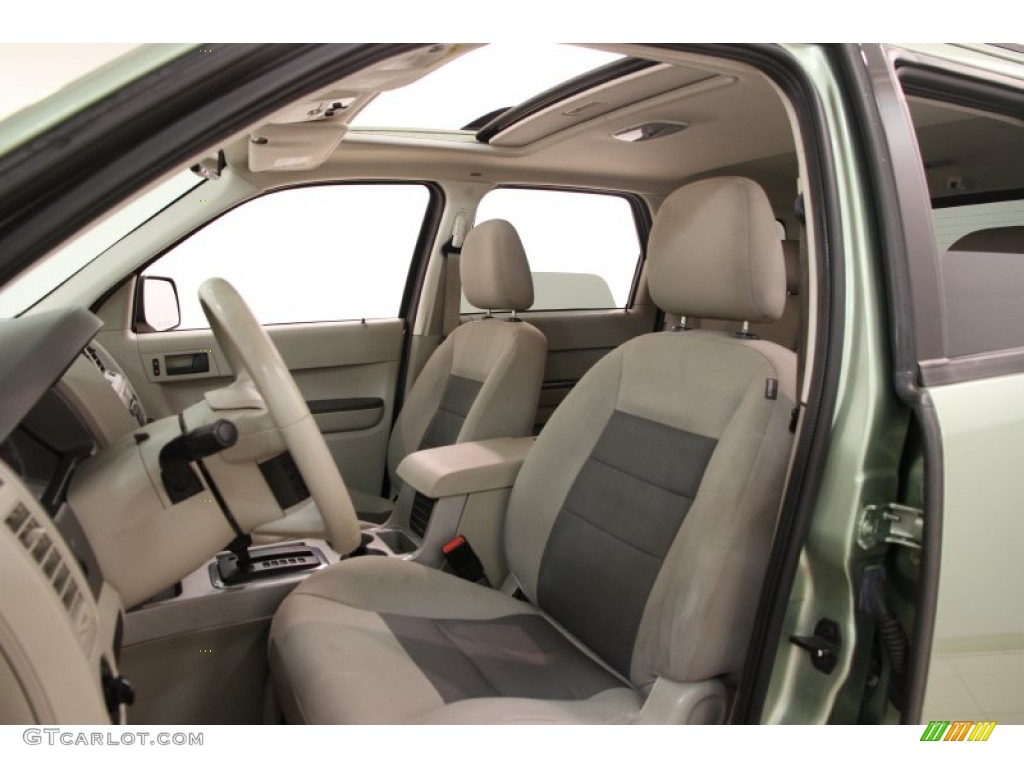 2008 Escape XLT V6 - Kiwi Green Metallic / Stone photo #5