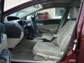 2012 Crimson Pearl Honda Civic EX Sedan  photo #11