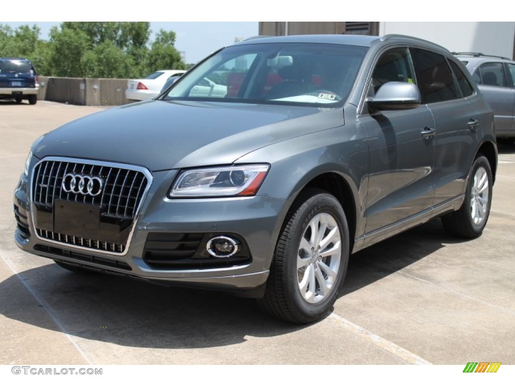 Monsoon Gray Metallic 2015 Audi Q5 2.0 TFSI Premium Plus quattro Exterior Photo #95824137