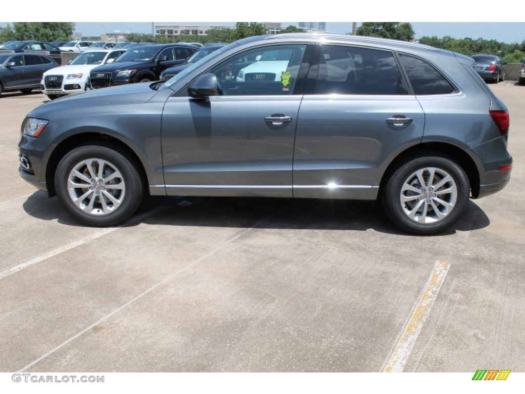 Monsoon Gray Metallic 2015 Audi Q5 2.0 TFSI Premium Plus quattro Exterior Photo #95824173