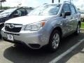 2015 Ice Silver Metallic Subaru Forester 2.5i  photo #1