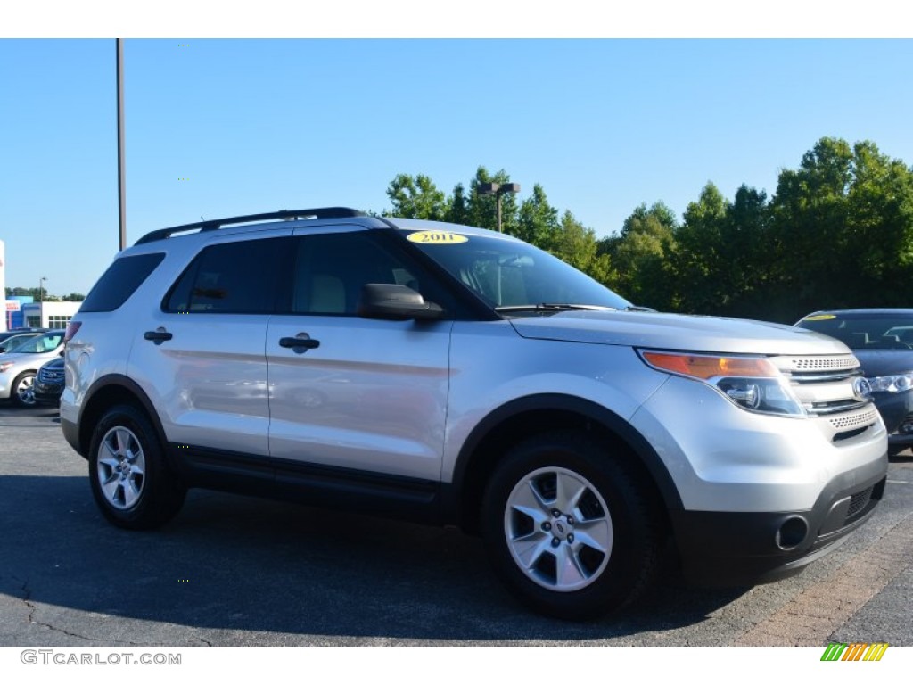 Ingot Silver Metallic Ford Explorer