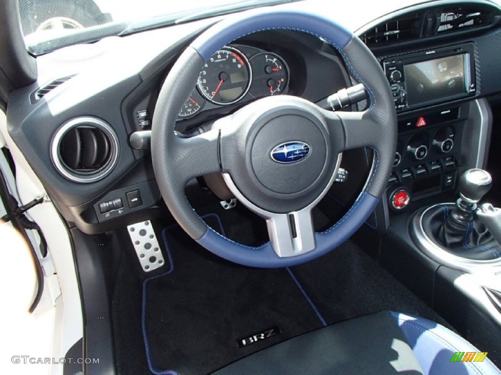 2015 Subaru BRZ Series.Blue Special Edition Steering Wheel Photos