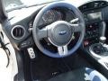 2015 Subaru BRZ Series.Blue Black/Blue Interior Steering Wheel Photo