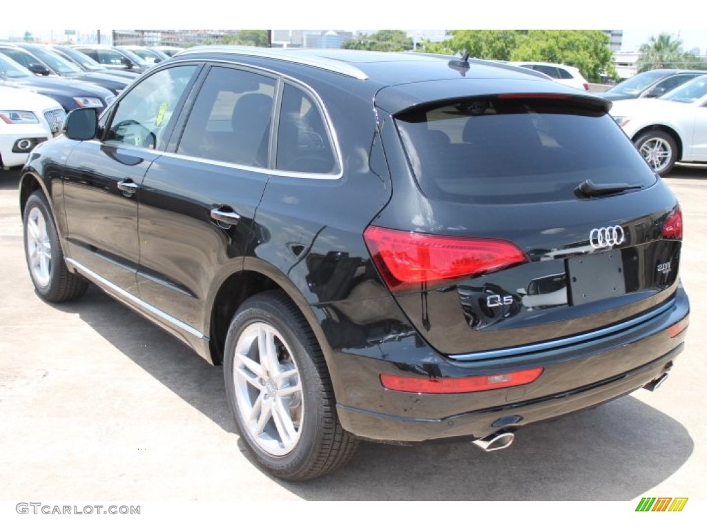 2015 Q5 2.0 TFSI Premium Plus quattro - Mythos Black Metallic / Black photo #6