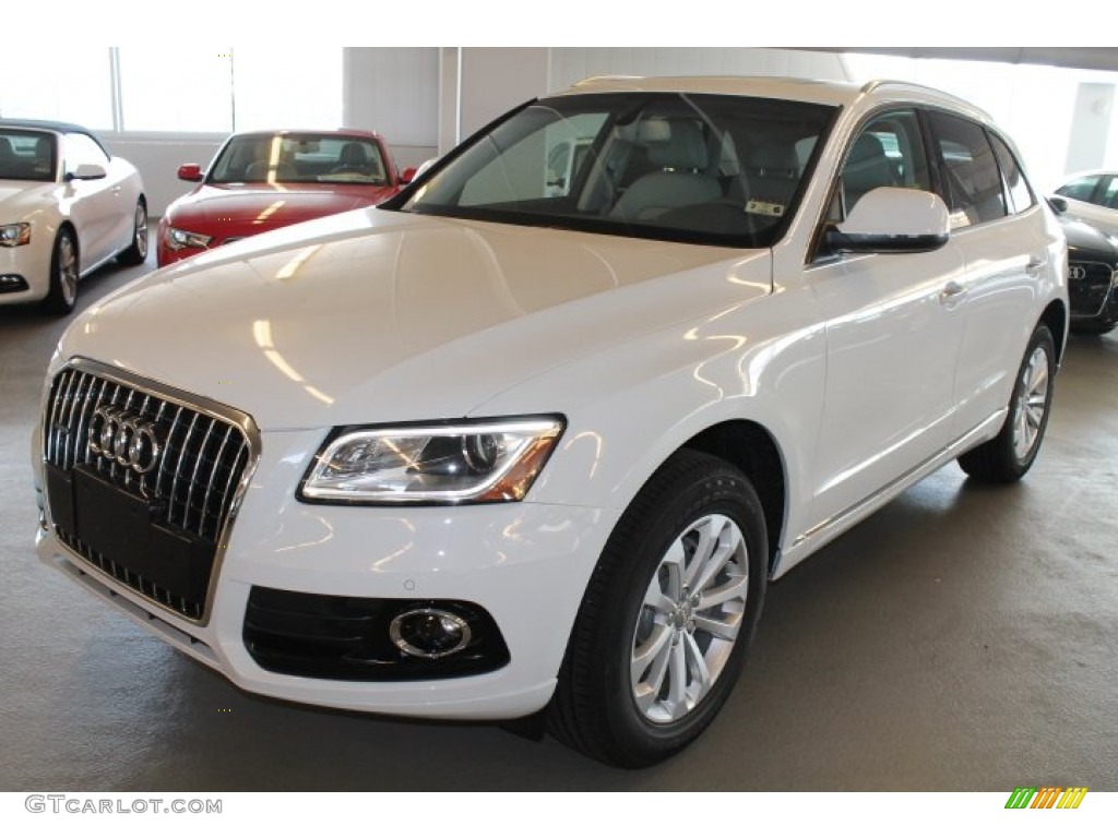 Glacier White Metallic 2015 Audi Q5 2.0 TFSI Premium Plus quattro Exterior Photo #95826862