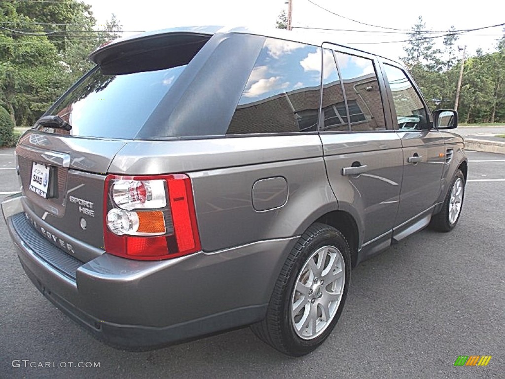 2007 Range Rover Sport HSE - Stornoway Grey Metallic / Ivory photo #5