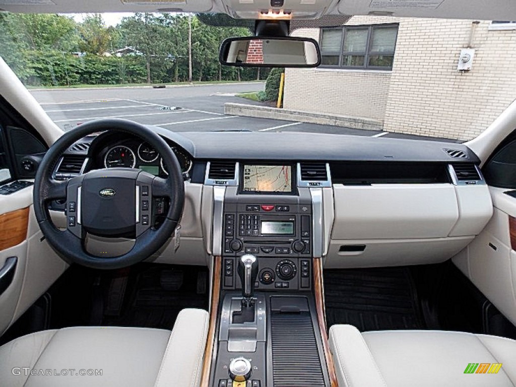 2007 Land Rover Range Rover Sport HSE Ivory Dashboard Photo #95827074