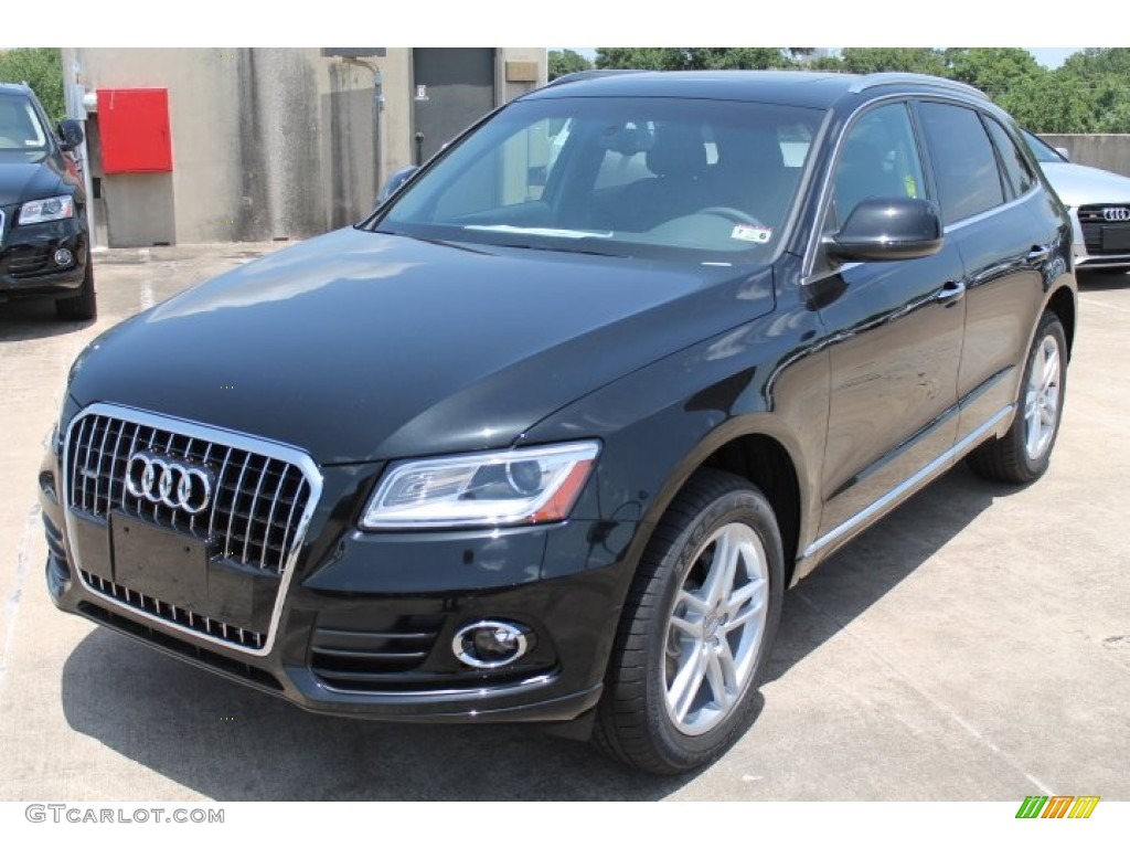 Mythos Black Metallic 2015 Audi Q5 2.0 TFSI Premium Plus quattro Exterior Photo #95827200