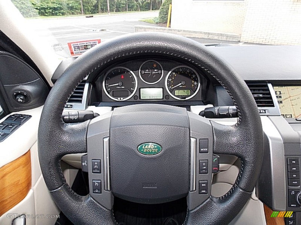 2007 Land Rover Range Rover Sport HSE Steering Wheel Photos