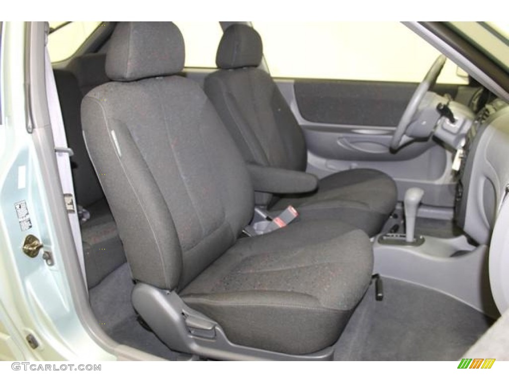 2004 Accent GT Coupe - Silver Mist / Gray photo #19