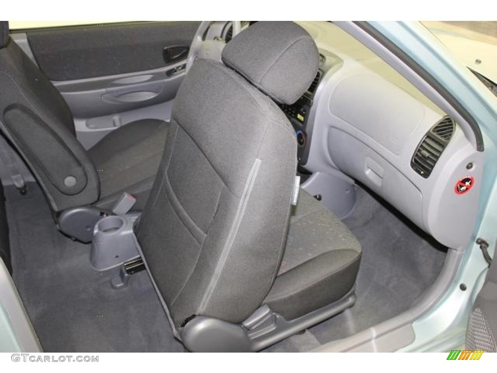 2004 Accent GT Coupe - Silver Mist / Gray photo #20