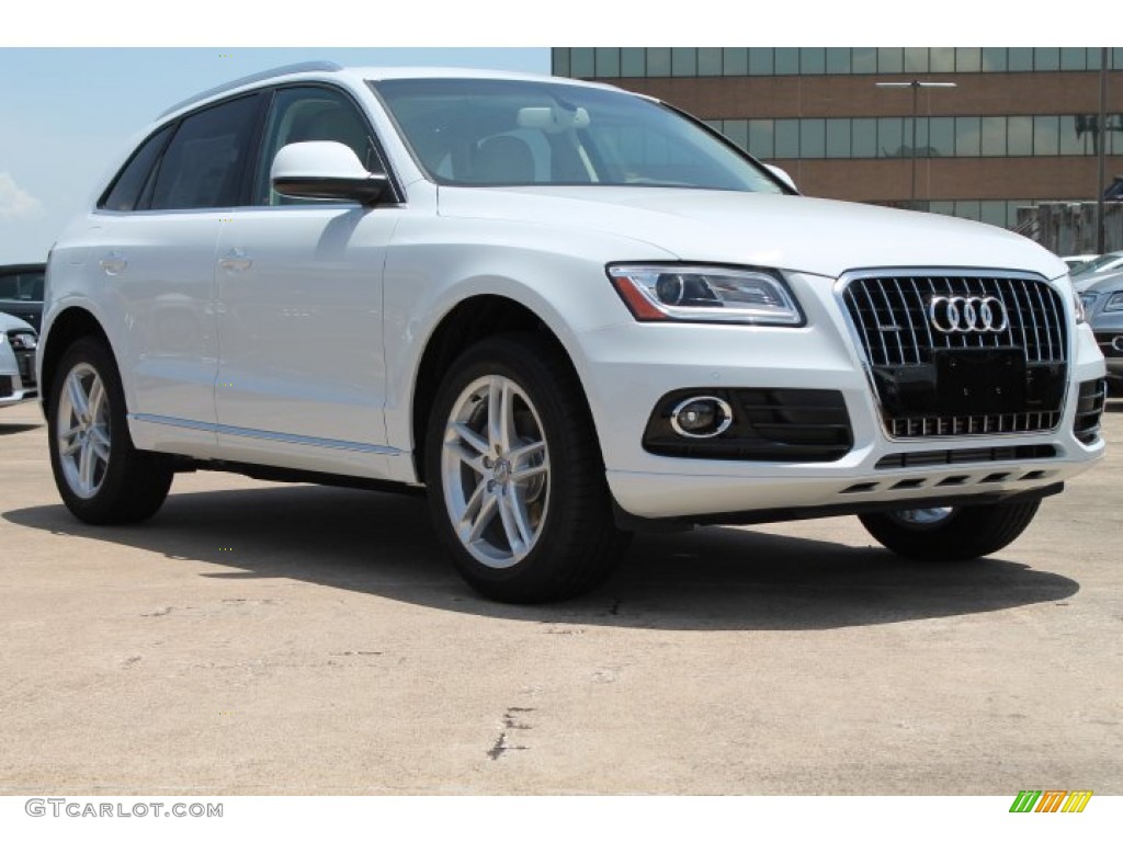 Glacier White Metallic 2015 Audi Q5 2.0 TFSI Premium Plus quattro Exterior Photo #95827797