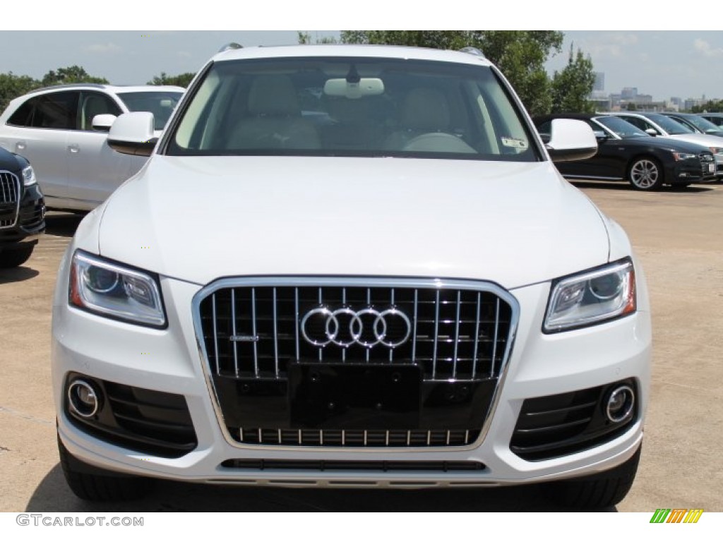 Glacier White Metallic 2015 Audi Q5 2.0 TFSI Premium Plus quattro Exterior Photo #95827803