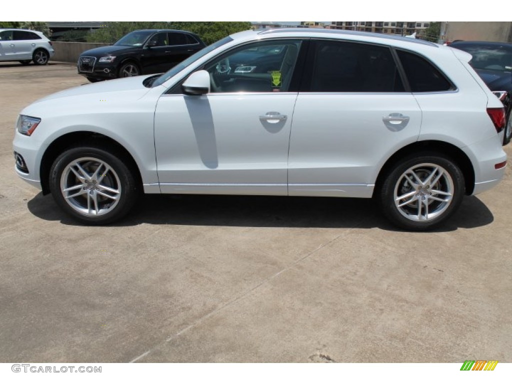 Glacier White Metallic 2015 Audi Q5 2.0 TFSI Premium Plus quattro Exterior Photo #95827836