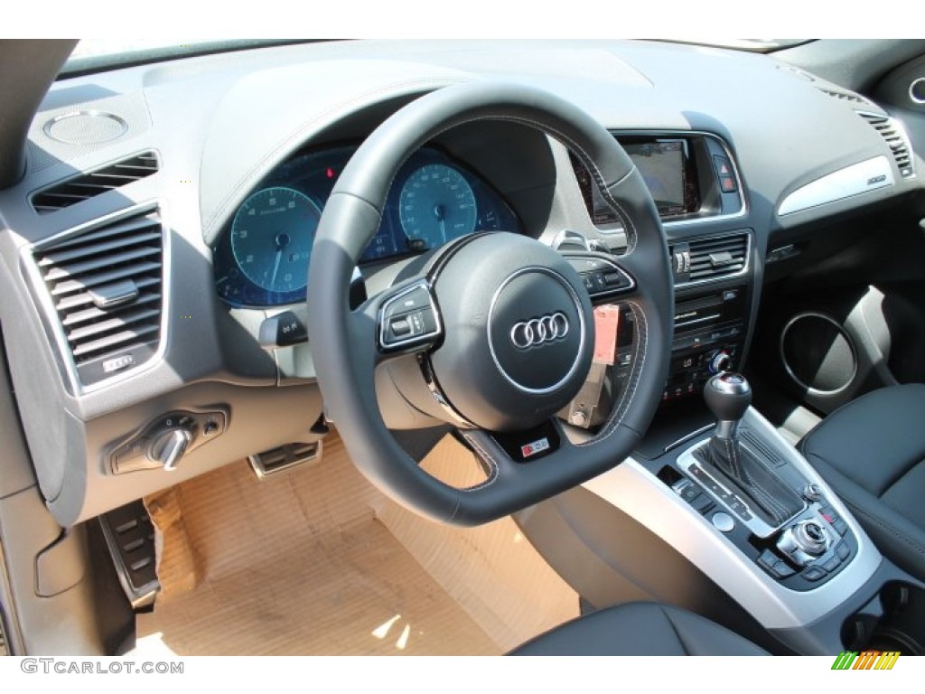 Black Interior 2015 Audi SQ5 Premium Plus 3.0 TFSI quattro Photo #95828184