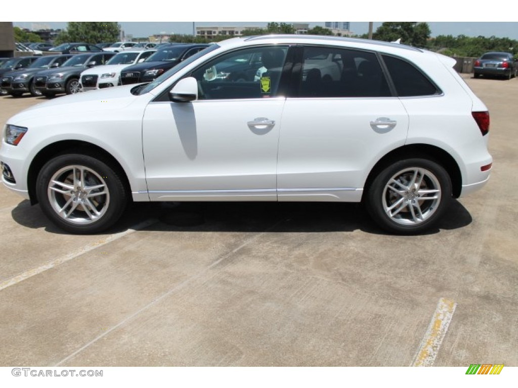 Ibis White 2015 Audi Q5 3.0 TDI Premium Plus quattro Exterior Photo #95828625