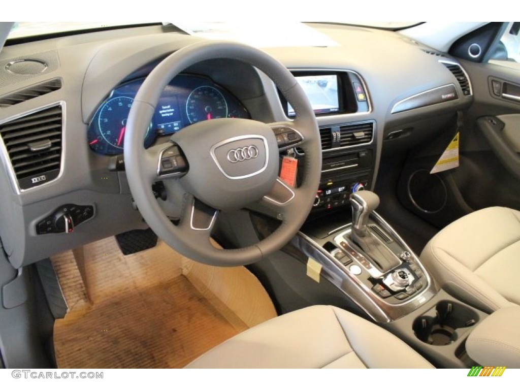 2015 Q5 2.0 TFSI Premium Plus quattro - Ibis White / Titanium Gray photo #11