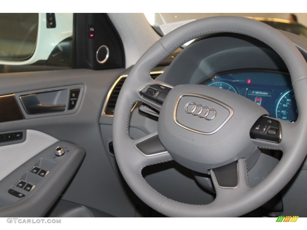 2015 Q5 2.0 TFSI Premium Plus quattro - Ibis White / Titanium Gray photo #27