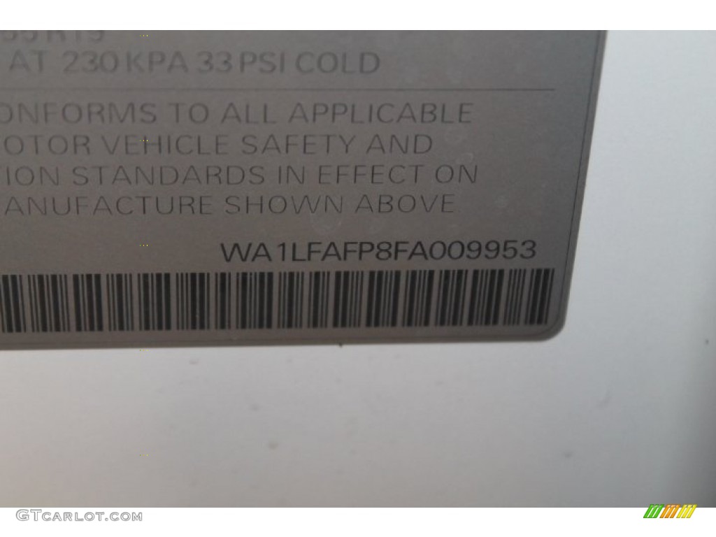 2015 Q5 2.0 TFSI Premium Plus quattro - Ibis White / Titanium Gray photo #31