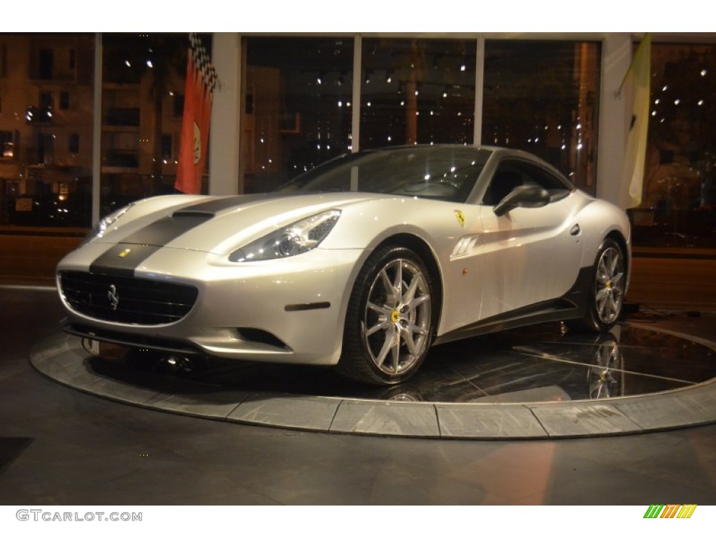 Argento Nurburgring (Silver Metallic) 2009 Ferrari California Standard California Model Exterior Photo #95829453