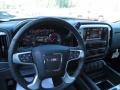 2015 GMC Sierra 3500HD Jet Black Interior Steering Wheel Photo
