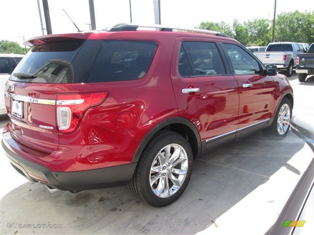 2015 Explorer XLT - Ruby Red / Charcoal Black photo #1