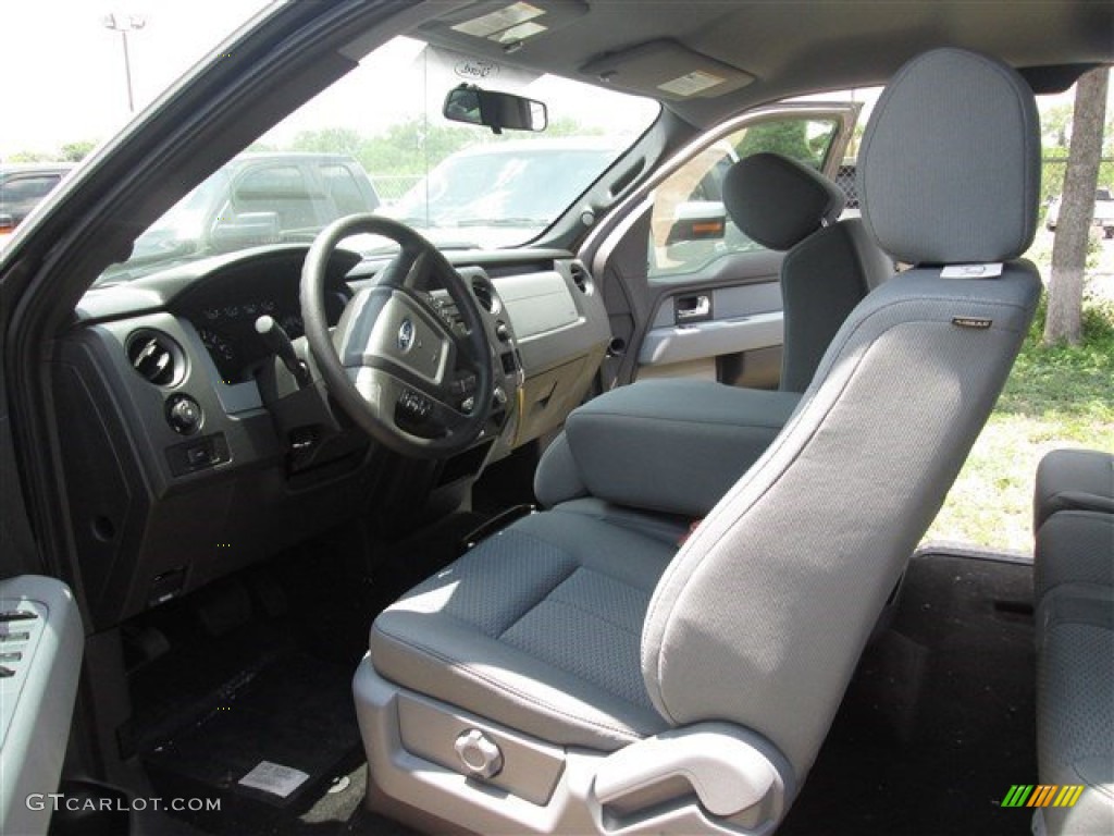 2014 F150 STX SuperCab - Sterling Grey / Steel Grey photo #7