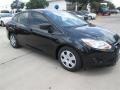 2014 Tuxedo Black Ford Focus S Sedan  photo #1