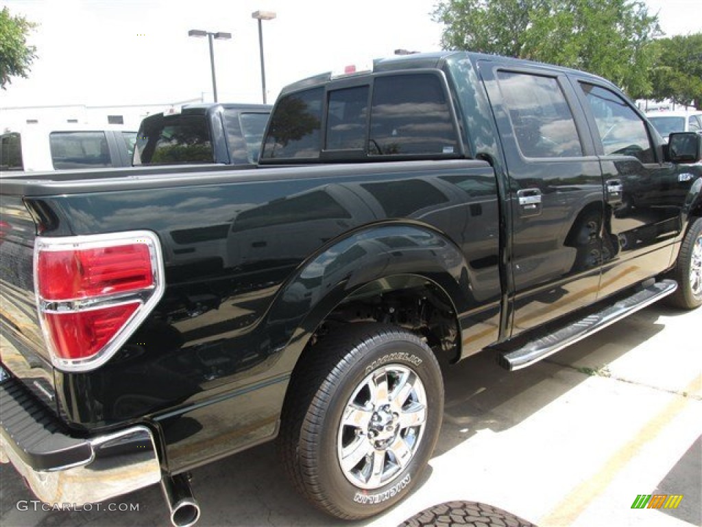 2014 F150 XLT SuperCrew - Green Gem / Pale Adobe photo #1