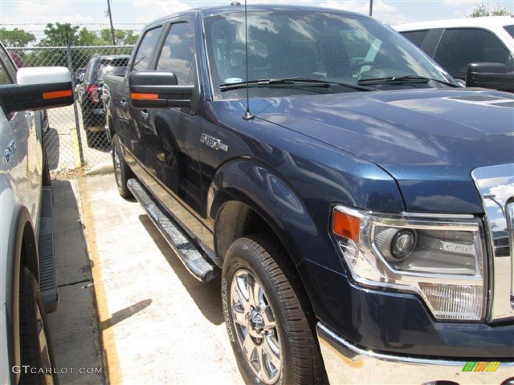 2014 F150 XLT SuperCrew - Green Gem / Pale Adobe photo #15