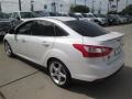 White Platinum - Focus Titanium Sedan Photo No. 4
