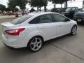 White Platinum - Focus Titanium Sedan Photo No. 6