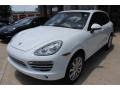 2014 White Porsche Cayenne Diesel  photo #3