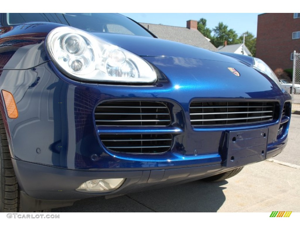 2006 Cayenne S Titanium - Marine Blue Metallic / Black/Steel Grey photo #17