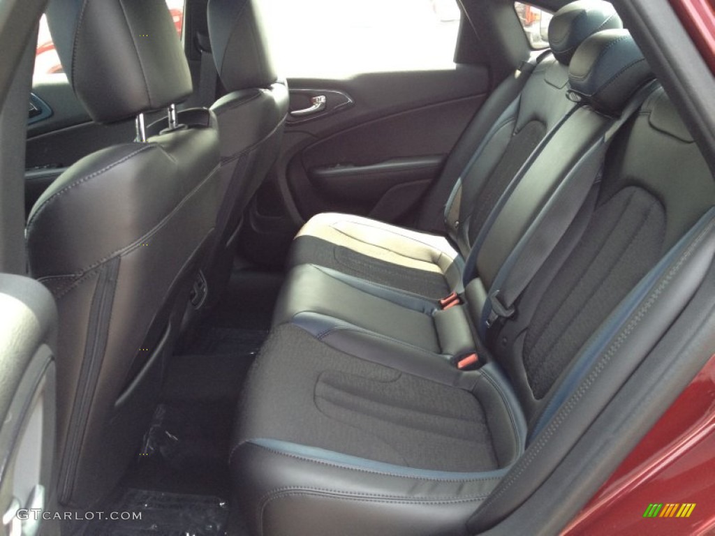 2015 Chrysler 200 S Rear Seat Photo #95836072