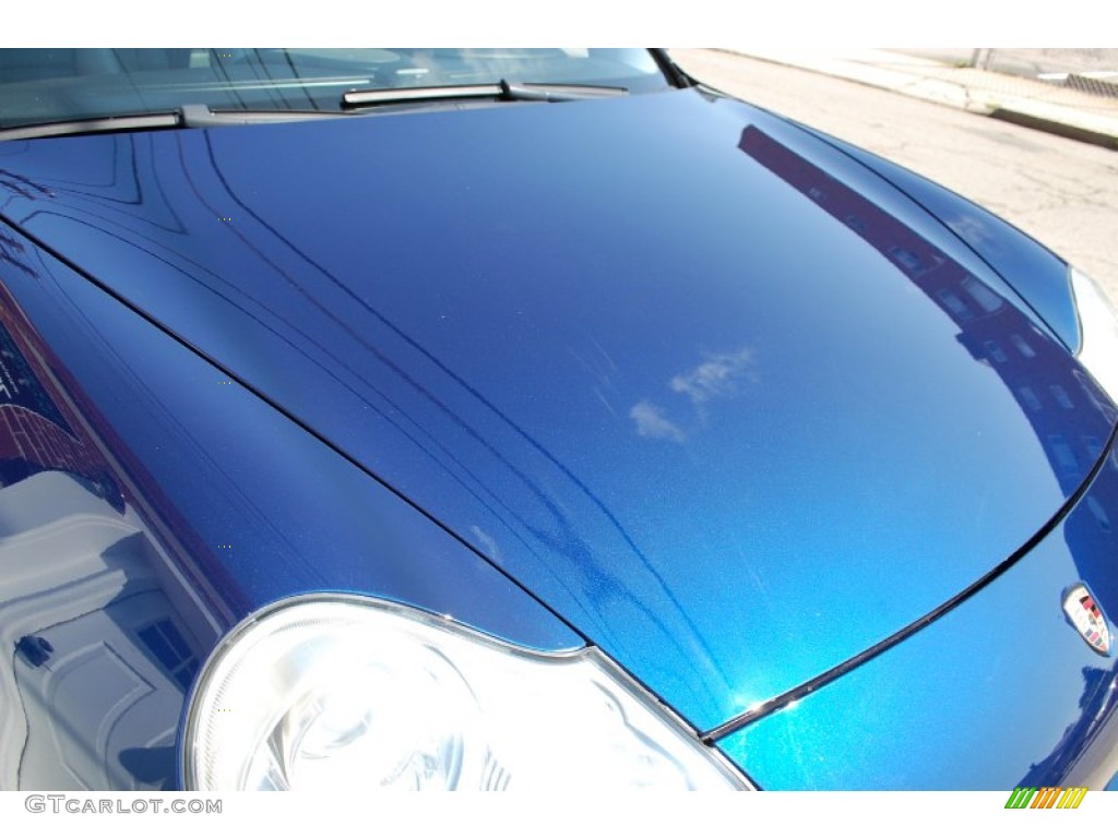 2006 Cayenne S Titanium - Marine Blue Metallic / Black/Steel Grey photo #22