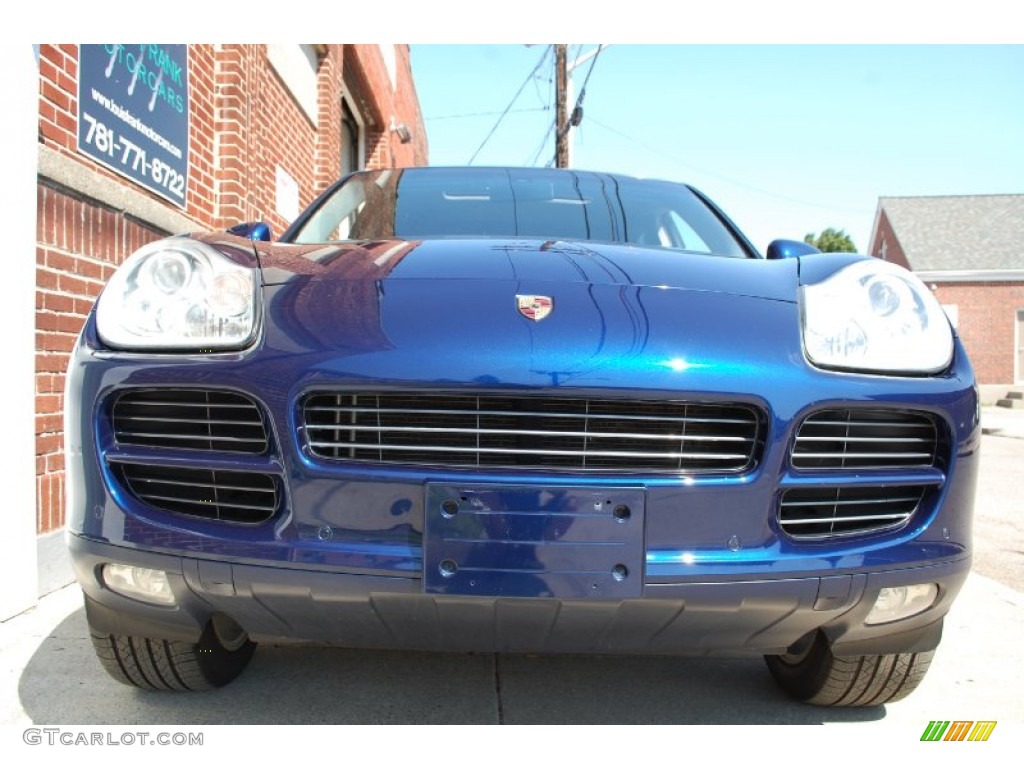 2006 Cayenne S Titanium - Marine Blue Metallic / Black/Steel Grey photo #25