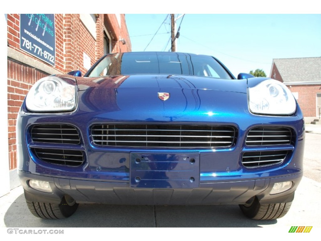 2006 Cayenne S Titanium - Marine Blue Metallic / Black/Steel Grey photo #26