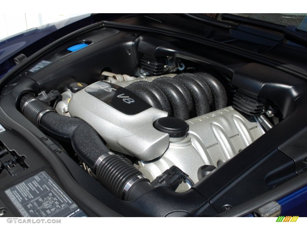 2006 Cayenne S Titanium - Marine Blue Metallic / Black/Steel Grey photo #27