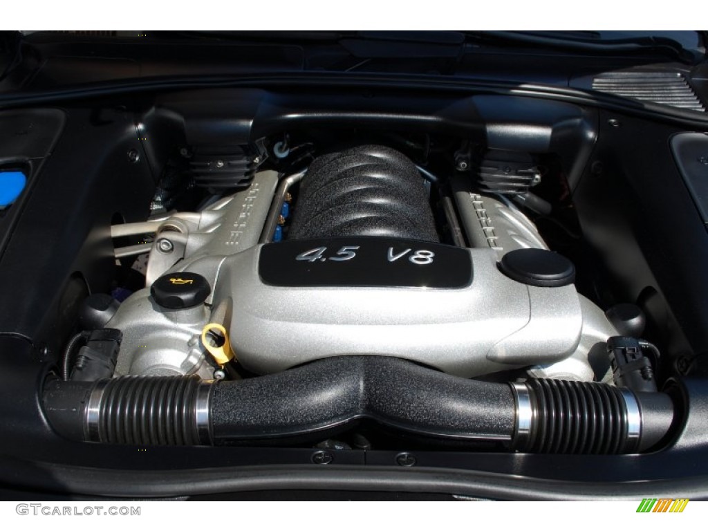2006 Cayenne S Titanium - Marine Blue Metallic / Black/Steel Grey photo #28