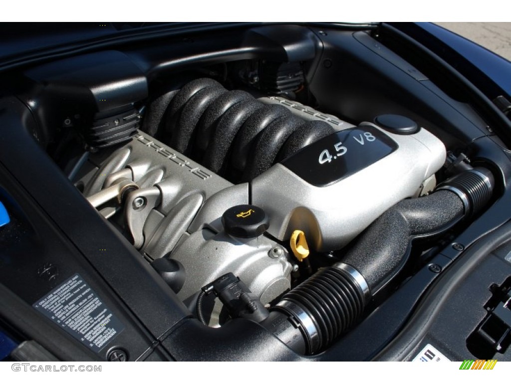 2006 Cayenne S Titanium - Marine Blue Metallic / Black/Steel Grey photo #29